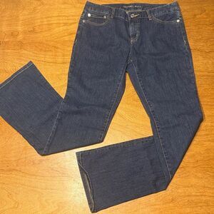Michael Kors Women's Mid Rise Flare Jeans